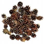 Bombki - 200X Szyszka Sosny 3-7Cm Bombka Stroik Świąteczny - miniaturka - grafika 1