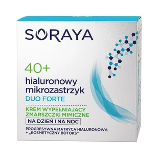 Soraya Hialuronowy Mikrozastrzyk Duo Forte 40+ 50 ml Krem na dzień i noc - Żele pod prysznic dla mężczyzn - miniaturka - grafika 3