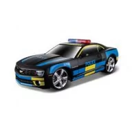 Samochody i pojazdy dla dzieci - MAISTO 81236 Chevrolet Camaro Policja 2020 światło, dźwięk 1:24 - miniaturka - grafika 1