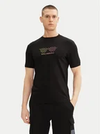 Koszulki męskie - KARL LAGERFELD T-Shirt 755402 552235 Czarny Regular Fit - miniaturka - grafika 1