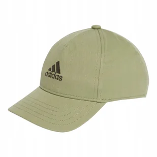 Czapka z daszkiem Adidas młodzieżowa bejsbolówka oliwkowa z regulacją - Czapki i chusty sportowe męskie - miniaturka - grafika 1