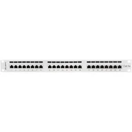 Akcesoria do szaf serwerowych - Lanberg Patch panel 24 port 1U CAT.5e Ekranowany Szary PPS5-1024-S - miniaturka - grafika 1