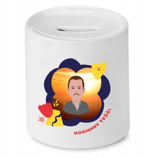 Skarbonka Dla Obserwatora na Urodziny na Prezent z Nadrukiem ze Zdjęciem + Opakowanie na prezent (wzór 01) - Skarbonki Skarbonka Dla Obserwatora na Urodziny na Prezent z Nadrukiem ze Zdjęciem + Opakowanie na prezent (wzór 01) - Skarbonki - miniaturka - grafika 1