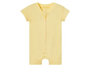 Lupilu Pajacyk niemowlęcy z bawełny organicznej Żółty 86/92 - Pajacyki dla niemowląt - miniaturka - grafika 1