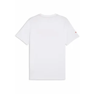 Męska koszulka F1® Essentials z logo PUMA White - Koszulki sportowe męskie - miniaturka - grafika 1