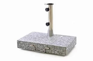 Garthen Stojak na parasole granit prostokątny - 25 kg - Parasole ogrodowe - miniaturka - grafika 1