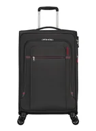 Walizki - Walizka średnia American Tourister Crosstrack - grey/red - miniaturka - grafika 1