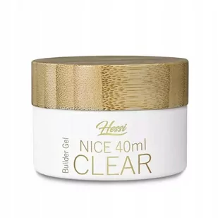 Hessi, Żel budujący Nice Clear, 40 ml - Utwardzacze do paznokci - miniaturka - grafika 1