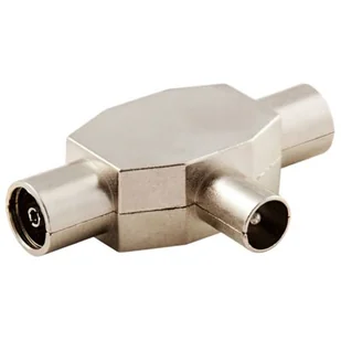 SAVIO Elmak Elmak LB0078 Rozdzielacz antenowy IEC 9.5mm + EKSPRESOWA LB0078 (SAVIO LB0078) - Złącza, przejściówki, adaptery - miniaturka - grafika 1