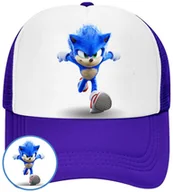 Czapki i chusty sportowe męskie - CZAPKA Z DASZKIEM SONIC DLA DZIECI NA LATO SIATKA NIEBIESKA BEJSBOLÓWKA - miniaturka - grafika 1