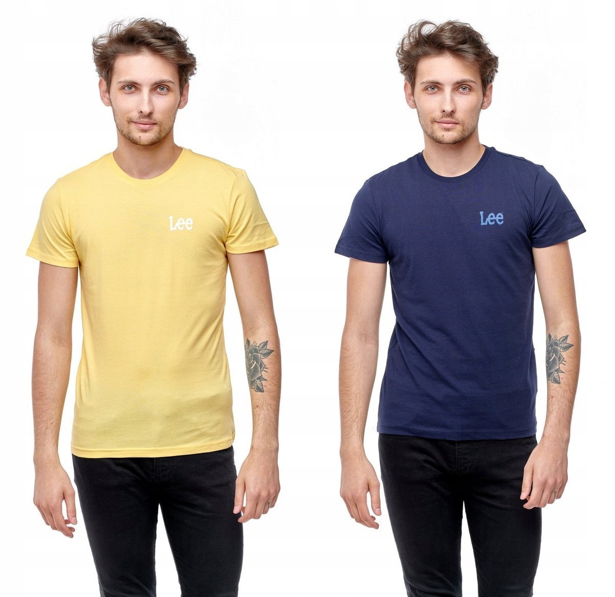 LEE TWIN PACK GRAPHIC NAVY/SUNSHINE L65RAISM L
