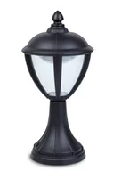 Lampy ogrodowe - Lutec UNITE Czarny mat LED 9W wys. 34,6cm. IP44 3000K Lampa ogrodowa stojąca 7260401012 7260401012 - miniaturka - grafika 1