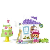 Lalki dla dziewczynek - Pinypon, Mały domek zimowy, zestaw - miniaturka - grafika 1