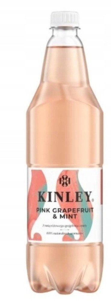 Kinley Pink Grapefruit & Mint Napój gazowany 1 l