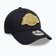 Czapki damskie - Czapka z daszkiem New Era Metallic 9Forty Los Angeles Lakers navy WYSYŁKA W 24H 30 DNI NA ZWROT - miniaturka - grafika 1