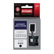Zestawy do napełniania tuszy i tonerów - ActiveJet Automatic Refill System HP 336 / 337 / 338 / 350 Bk 3x6ml ARS-350 - miniaturka - grafika 1