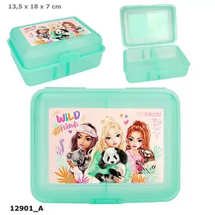 Pudełko śniadaniowe Top Model Wild Friends 12901A - DEPESCHE - Zestawy szkolne - miniaturka - grafika 1