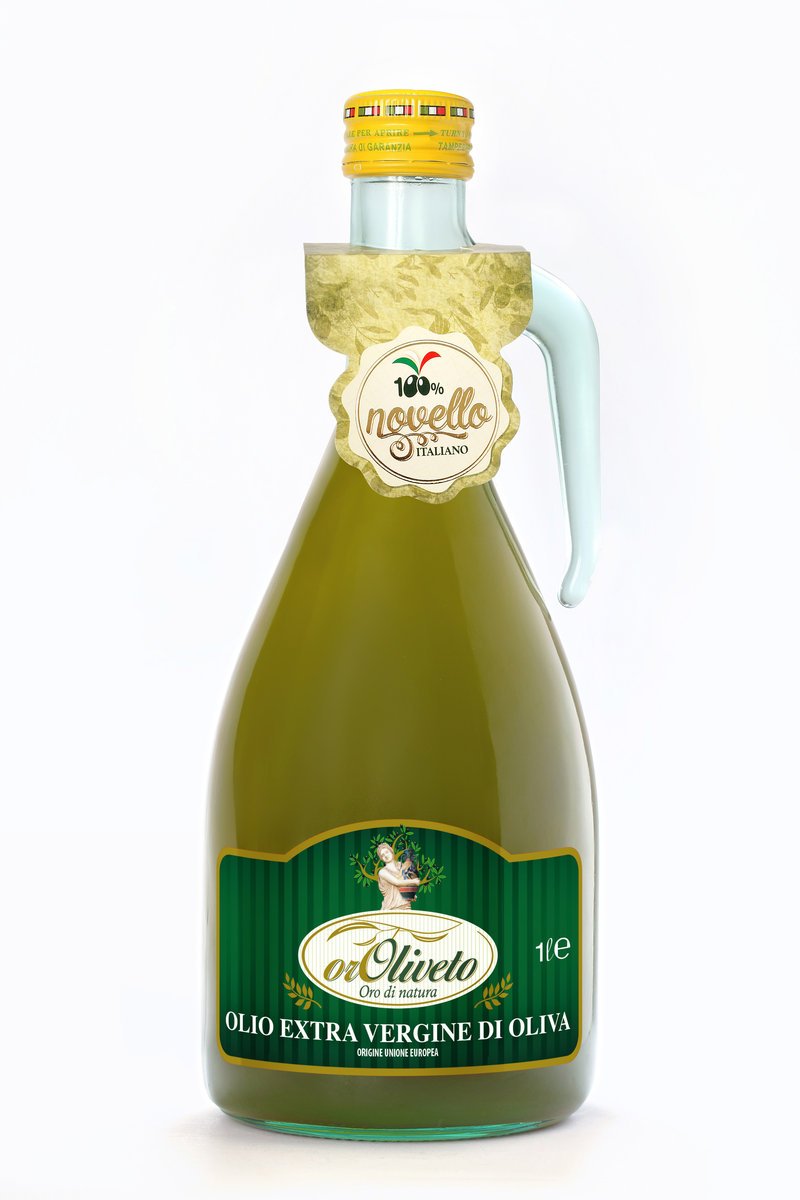 Oliwa z Oliwek Extra Virgin Niefiltrowana - Oroliveto Anfora Romana 1L