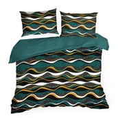 Pościel - Pościel 220 x 200 3cz Satyna Bawełniana Nika 50 - miniaturka - grafika 1