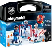 Figurki dla dzieci - Zestaw figurek Playmobil Ncl Shootout Carry Case z akcesoriami 27 elementów - miniaturka - grafika 1