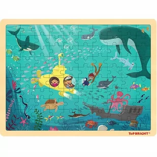Playme Puzzle drewniane Ocean - Puzzle - miniaturka - grafika 1