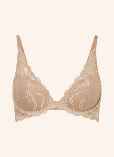 Calvin Klein Biustonosz Usztywniany Lightly Lined beige - Biustonosze - miniaturka - grafika 1