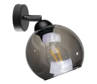 Lampy ścienne - Kinkiet punktowy UNO 1xE27/60W/230V czarny - miniaturka - grafika 1