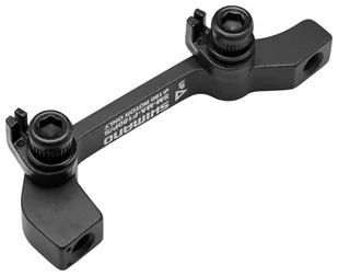 Shimano Adapter hamulca tarczowego SM-MA-F180 czarny / Montaż: przód / Rodzaj mocowania: PM-IS / Rozmiar: 180 mm SMMAF180PSA - Hamulce rowerowe - miniaturka - grafika 1