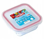 Pojemniki kuchenne - Pojemnik szklany żaroodporny hermetyczny z uszczelką COOK&CLICK Pyrex 0,8 L - miniaturka - grafika 1