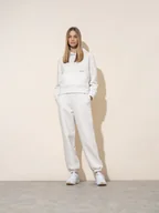 Kurtki i kamizelki sportowe damskie - Damska bluza dresowa z bawełny organicznej 4F X AL 4FSS22TSWSF113 - miniaturka - grafika 1