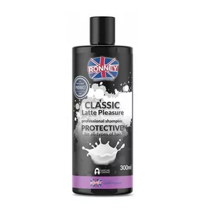 Ronney Ronney Classic Latte Pleasure Protective Szampon ochronny 300 ml - Szampony do włosów - miniaturka - grafika 1