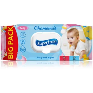 Superfresh 120 szt. - Chusteczki nawilżane - miniaturka - grafika 1