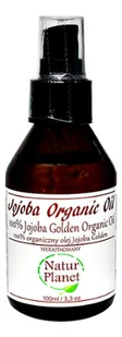 Organic Surge Natur Planet 100% organiczny olej jojoba Golden - Natur Planet Jojoba Oil 100% - Olejki do ciała i włosów - miniaturka - grafika 1