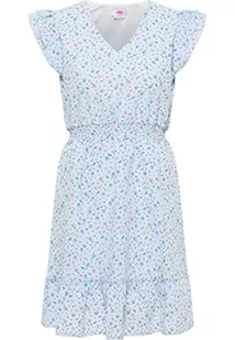 myMo Damska sukienka z nadrukiem w kratkę, niebieska, S - Sukienki - miniaturka - grafika 1