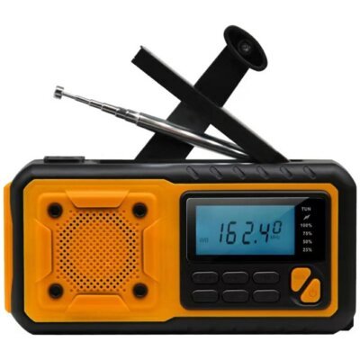 BELINE Radio Analogowe Przenośne Czarno-żółty