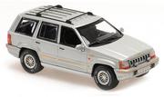 Samochody i pojazdy dla dzieci - Minichamps Jeep Grand Cherokee 1995 Silver  1:43 940149661 - miniaturka - grafika 1