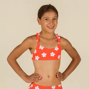 Góra stroju pływackiego dla dzieci Nabaiji Lila Marg - Stroje kąpielowe dla dziewczynek - miniaturka - grafika 1