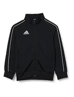 Bluzy dla dziewczynek - adidas Bluza dziecięca CORE18 HOODY Y, czarny/biały, 9-10 lat (M) - miniaturka - grafika 1