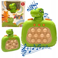 Zabawki interaktywne dla dzieci - GRA POP IT POPIT ELEKTRYCZNA GRA ANTYSTRESOWA ZRĘCZNOŚCIOWA DINOZAUR - miniaturka - grafika 1