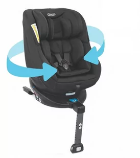 GRACO TURN2ME 0-18 kg Black - Foteliki samochodowe - miniaturka - grafika 1