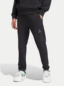 Spodnie sportowe męskie - adidas Spodnie dresowe ALL SZN French Terry IV5216 Czarny Loose Fit - miniaturka - grafika 1