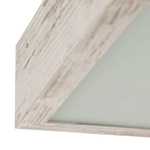 Lampa sufitowa Tromsö, 30x30 cm, biały antyczny - Lampy sufitowe - miniaturka - grafika 5