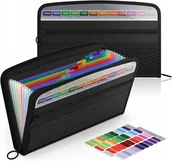 Teczki i skoroszyty - Teczka Na Dokumenty Składana 13 Przegródek Biwuar ATRUS - miniaturka - grafika 1