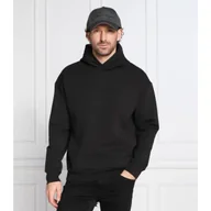 Bluzy męskie - Calvin Klein Bluza Embossed Rib | Comfort fit - miniaturka - grafika 1