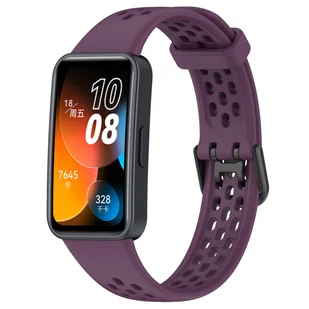 Opaska pasek perforowany Vanfone do Huawei Band 8/9, fioletowy - Akcesoria do smartwatchy - miniaturka - grafika 1