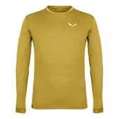 Koszulki męskie - Salewa Puez Melange Dry Tee M, Olive Oil Melange, 6XL - miniaturka - grafika 1