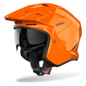 Kaski motocyklowe - Kask Otwarty Airoh Kombakt Pomarańczowy połyskS - miniaturka - grafika 1