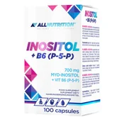 Witaminy i minerały - Suplement diety, SFD, Allnutrition Inositol + B6(P-5-P) 100kap - miniaturka - grafika 1