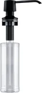 Mydelniczki i dozowniki mydła - Dozownik GLOBALO Intio Black - miniaturka - grafika 1