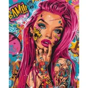 Malowanie po numerach - Ideyka Malowanie po numerach - Plama kolorów 40x50cm - miniaturka - grafika 1